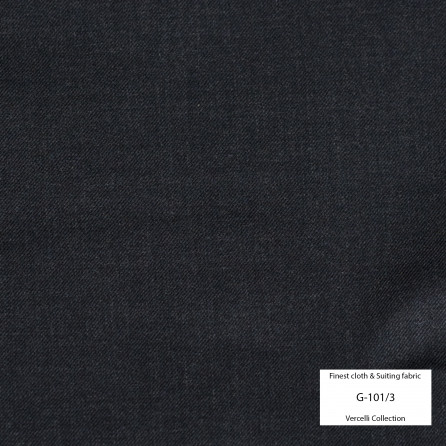G101/3 Vercelli VIII - 95% Wool - Xám đen